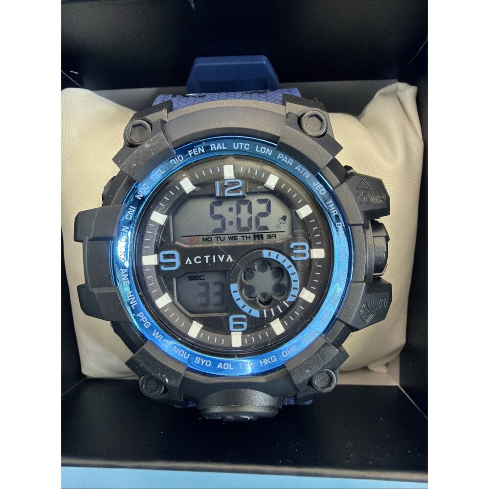 ACW435-003 - Activa Endurance X Invicta Men's Digital Watch - 54.5mm. Blue
